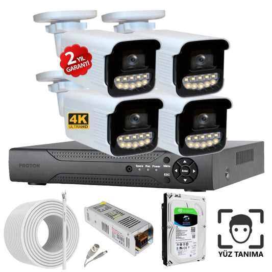 4 KAMERALI 5 MP FUL SET